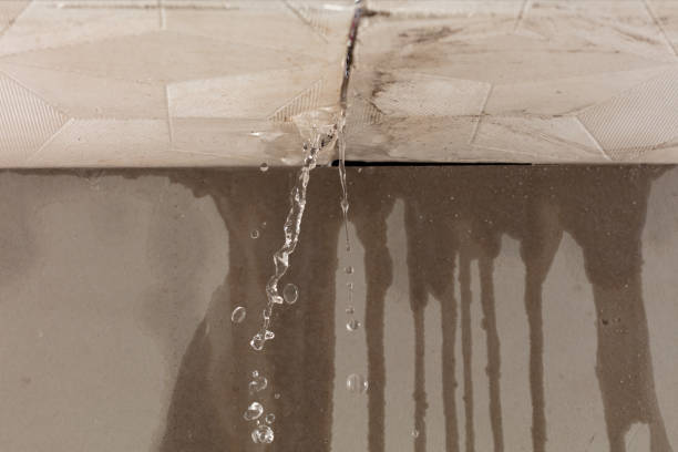 Professional Water Damage Restoration technician working in Woodway, TX